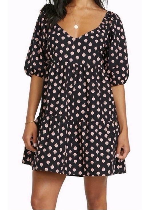 Billabong Dresses & Skirts - NWT Billabong Breezy Palms Cotton Babydoll Sundress 100% Cotton Size XS